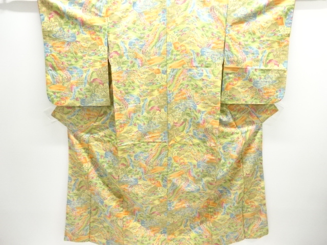 JAPANESE KIMONO / KIMONO / MOUNTAIN SCENERY 